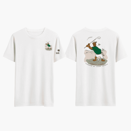 Desert Golfer Camel Printed Saudi souvenirs T-Shirt