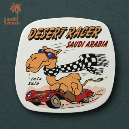 Desert Racer Saudi Souvenirs Fridge Magnet (Mg 86)